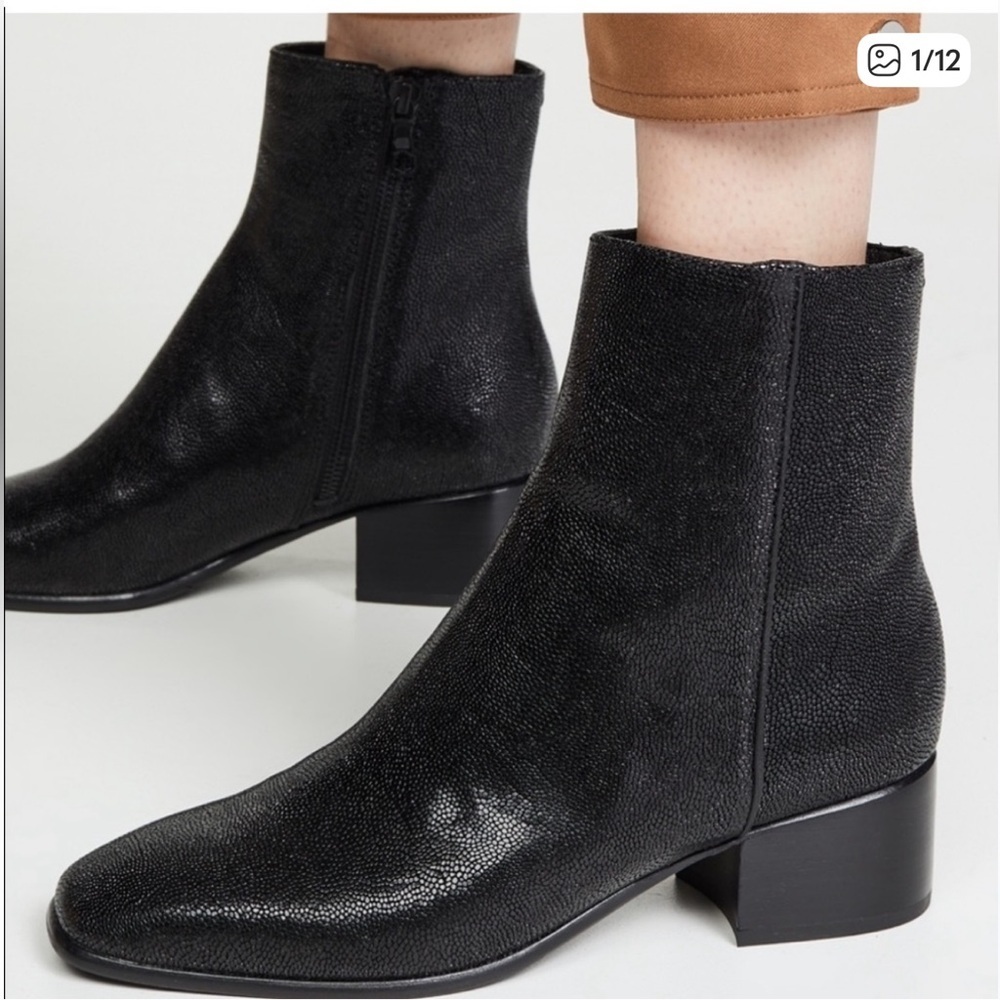 Rag & Bone Aslen Mid Boot. 38.5 Black